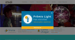 Desktop Screenshot of museulight.com.br